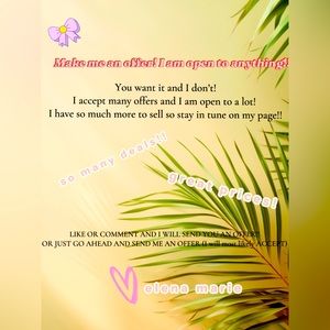 🎀NEW DEALS AND OPEN TO ANY OFFERS🎀